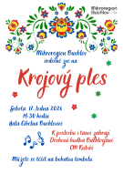 krojový ples v sále